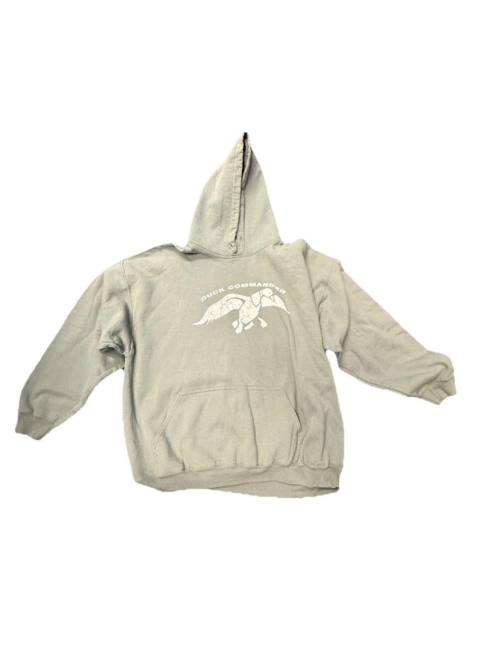Duck Commander Men’s XXL Green Hunting Graphic Hoodie